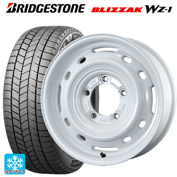 2025年製 215/65R16 98Q ブリヂストン ブリザック WZ1 正規品 トピー ランドフット XFG WH 16-5.5J 国産車用 スタッドレスタイヤホイール4本セット