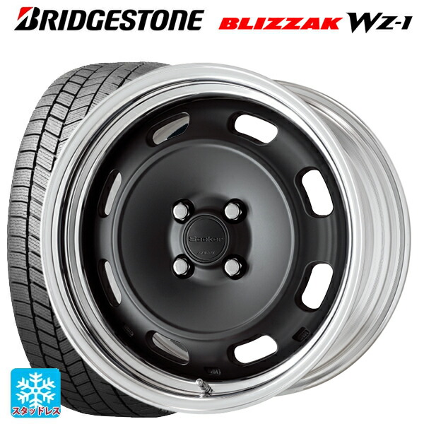 225/60R18 100Q ブリヂストン ブリザック WZ1 正規品 # ワーク シーカー DT MBL 18-7.5J 国産車用 スタッドレスタイヤホイール4本セット｜タイヤホイール専門店コニシタイヤ