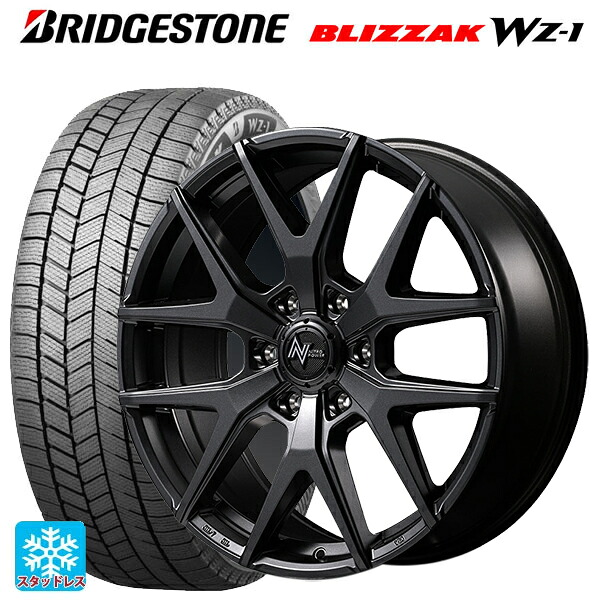 トヨタ ランドクルーザー250(250系)用 2025年製 265/65R18 116Q XL ブリヂストン ブリザック WZ1 正規品 エムアイディー ナイトロパワー M62 トマホーク # バレルブラック 新品スタッドレスタイヤホイール 4本セット