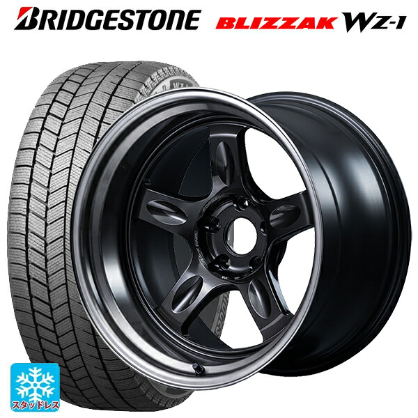 235/45R18 94Q ブリヂストン ブリザック WZ1 正規品 # レイズ ボルクレーシング 21C スペック-PW PW 18-9J 国産車用 スタッドレスタイヤホイール4本セット|タイヤホイール専門店コニシタイヤ