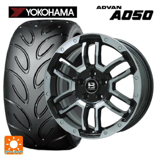 245/40R18 93W ヨコハマ アドバン A050 コンパウンド M 正規品 ビックウェイ ビーラグナス エフアールディー ブラックポリッシュ/ブラッククリア 18-7.5J 国産車用 サマータイヤホイール4本セット|タイヤホイール専門店コニシタイヤ
