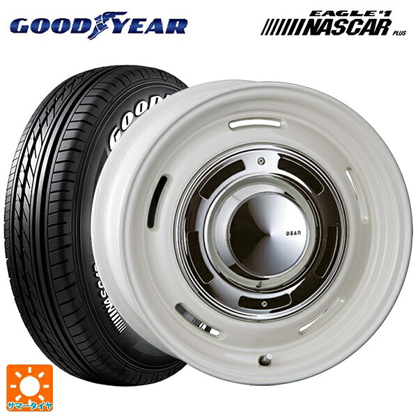在庫有 215/65R16 109/107R グッドイヤー イーグル ナンバー1 ナスカープラス ホワイトレター クリムソン ディーン クロスカントリー マーガレットホワイト 16-5.5J 国産車用 サマータイヤホイール4本セット