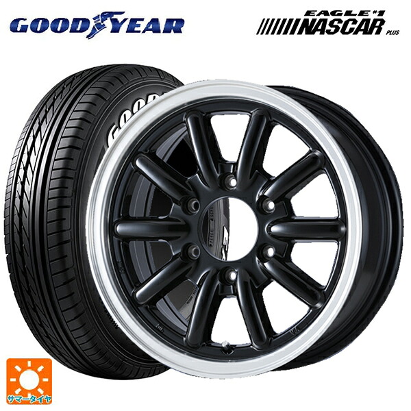 トヨタ ハイエース(200系)用 215/65R16 109/107R グッドイヤー イーグル ナンバー1 ナスカープラス ホワイトレター シーアールエス エセックス ENCB 1P BK 新品サマータイヤホイール 4本セット 105,760円