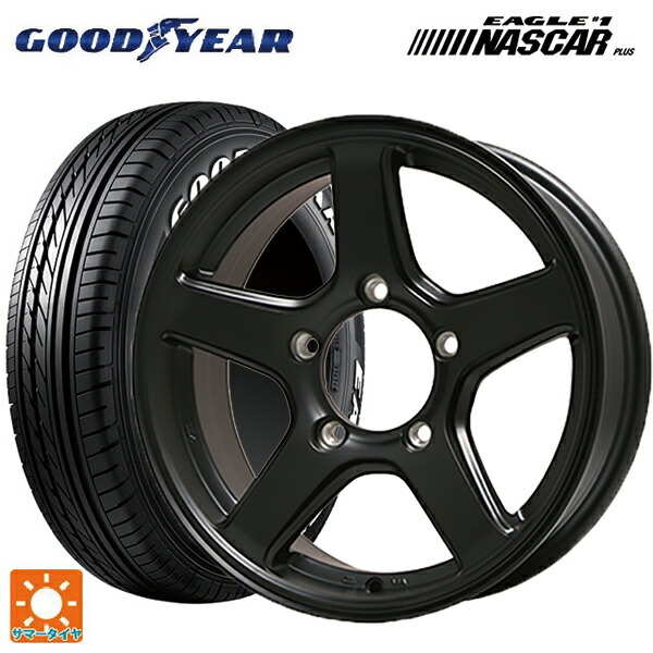 215/65R16 109/107R グッドイヤー イーグル ナンバー1 ナスカープラス ホワイトレター トピー ME-A # MB 16-5.5J 国産車用 サマータイヤホイール4本セット