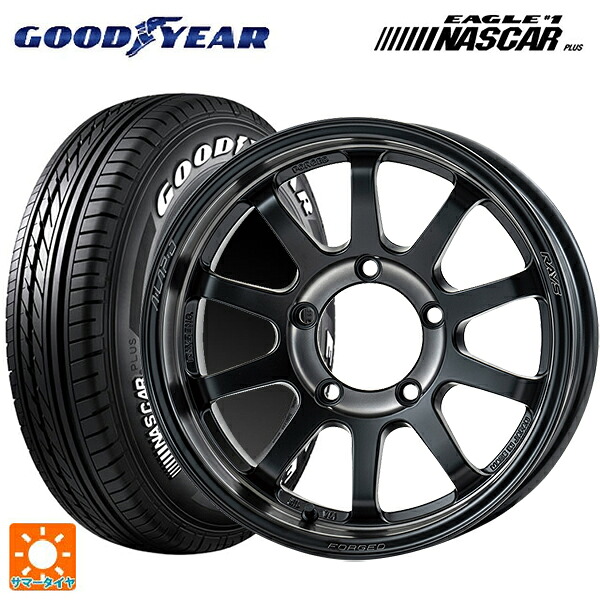 215/65R16 109/107R グッドイヤー イーグル ナンバー1 ナスカープラス ホワイトレター レイズ A LAP J 2324 リミテッドエディション # PH 16-6J 国産車用 サマータイヤホイール4本セット