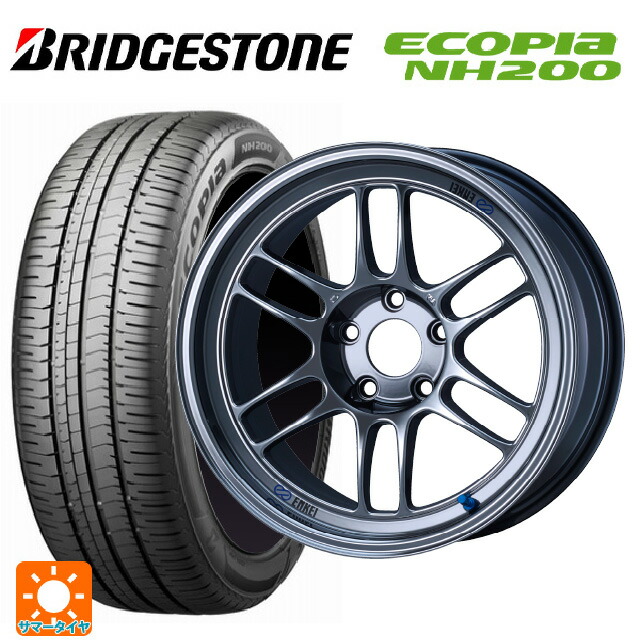 225/45R18 95W XL ブリヂストン エコピア NH200 正規品 エンケイ レーシング RPF1 SBC 18-8.5J 国産車用 サマータイヤホイール4本セット|タイヤホイール専門店コニシタイヤ