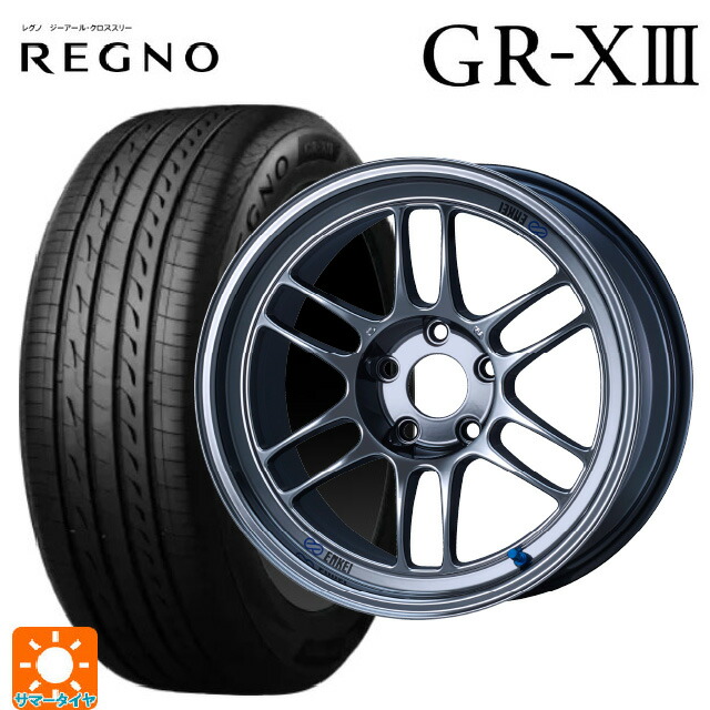 トヨタ アルファード(30系)用 235/50R18 101V XL ブリヂストン レグノ GR-X3 正規品 エンケイ レーシング RPF1 SBC 新品サマータイヤホイール 4本セット