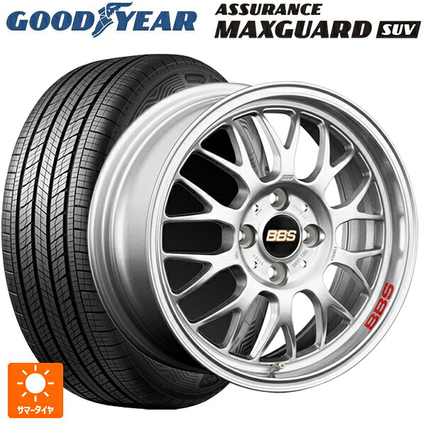 トヨタ RAV4(50系)用 225/70R16 103H グッドイヤー アシュアランス マックスガード SUV BBS RG-F SL 新品サマータイヤホイール 4本セット