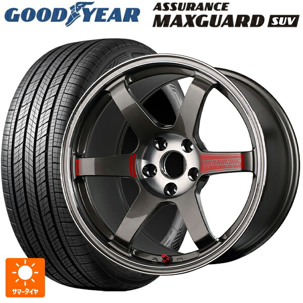 215/50R18 92V グッドイヤー アシュアランス マックスガード SUV レイズ ボルクレーシング TE37 サーガ SL # PG 18-8.5J 国産車用 サマータイヤホイール4本セット