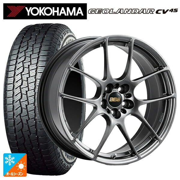ニッサン エクストレイル(33系)用 235/60R18 107V XL ヨコハマ ジオランダー CV 4S G061 正規品 BBS RF DB 新品オールシーズンタイヤホイール 4本セット|タイヤホイール専門店コニシタイヤ