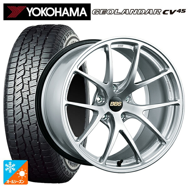 215/65R16 98H ヨコハマ ジオランダー CV 4S G061 正規品 BBS RI-A DS 16-7J 国産車用 オールシーズンタイヤホイール4本セット 183,130円