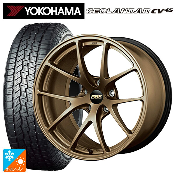 トヨタ ハリアー(80系)用 225/60R18 104V XL ヨコハマ ジオランダー CV 4S G061 正規品 BBS RI-A MBZ 新品オールシーズンタイヤホイール 4本セット|タイヤホイール専門店コニシタイヤ