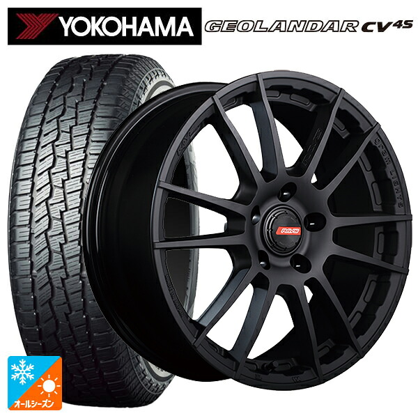 トヨタ RAV4(50系)用 225/65R17 102H ヨコハマ ジオランダー CV 4S G061 正規品 レイズ グラムライツ 57XR-X B2 新品オールシーズンタイヤホイール 4本セット