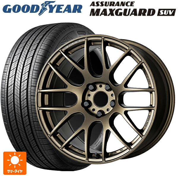 215/50R18 92V グッドイヤー アシュアランス マックスガード SUV ワーク エモーション M8R AHG 18-7.5J 国産車用 サマータイヤホイール4本セット|タイヤホイール専門店コニシタイヤ