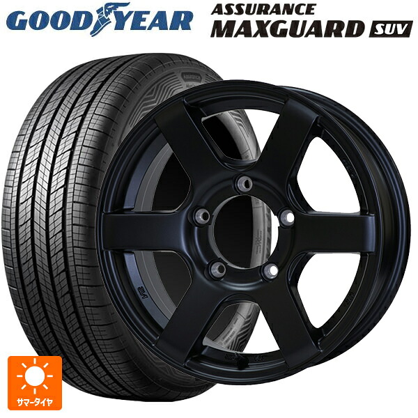 225/70R16 103H グッドイヤー アシュアランス マックスガード SUV ドゥオール CST ゼロワンハイパー J6 FBK 16-6J 国産車用 サマータイヤホイール4本セット｜タイヤホイール専門店コニシタイヤ
