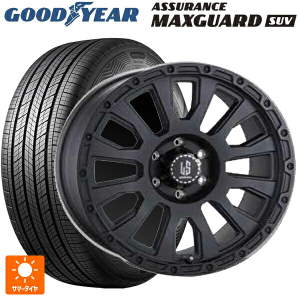 265/60R18 110V グッドイヤー アシュアランス マックスガード SUV 阿部商会 ラ・ストラーダ アベンチュラ WB 18-8J 国産車用 サマータイヤホイール4本セット|タイヤホイール専門店コニシタイヤ