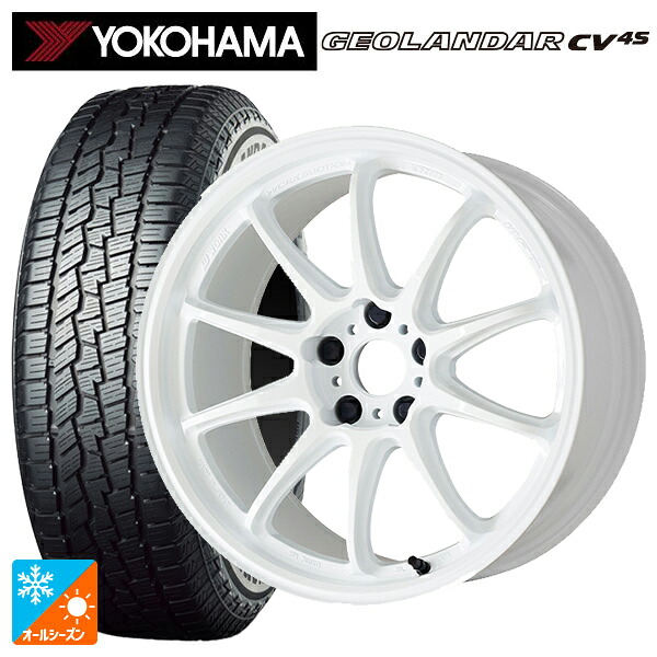 スバル レガシィアウトバック(BS系)用 225/65R17 102H ヨコハマ ジオランダー CV 4S G061 正規品 ワーク エモーション ZR10 AZW 新品オールシーズンタイヤホイール 4本セット｜タイヤホイール専門店コニシタイヤ