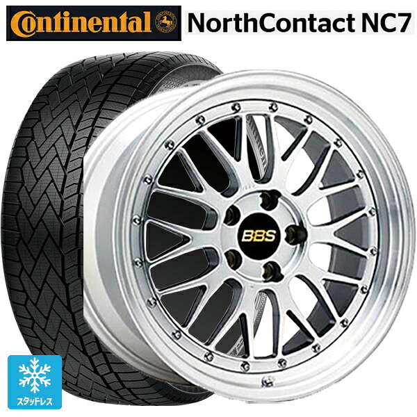 235/55R19 105T XL コンチネンタル ノースコンタクトNC7 正規品 # BBS LM DS-SLD 19-7.5J 国産車用 スタッドレスタイヤホイール4本セット｜タイヤホイール専門店コニシタイヤ