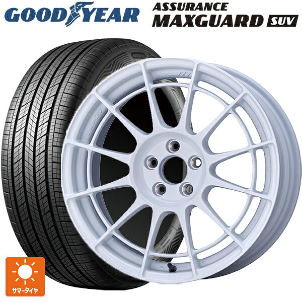 215/60R17 96H グッドイヤー アシュアランス マックスガード SUV エンケイ レーシングレボリューション NT03RR For GR86 / BRZ Cup(NTR1775445100W) W 17-7.5J 国産車用 サマータイヤホイール4本セット|タイヤホイール専門店コニシタイヤ