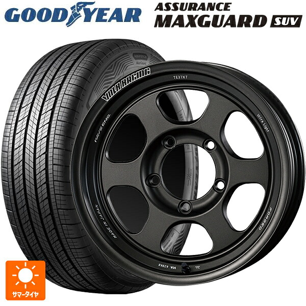 スズキ ジムニー(64系)用 215/70R16 100H グッドイヤー アシュアランス マックスガード SUV レイズ ボルクレーシング TE37XT FOR J UL MT 新品サマータイヤホイール 5本セット｜タイヤホイール専門店コニシタイヤ