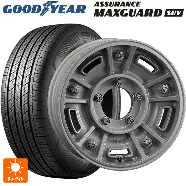 215/70R16 100H グッドイヤー アシュアランス マックスガード SUV クリムソン ディーン BJ メキシカン ショットクリア 16-6J 国産車用 サマータイヤホイール4本セット|タイヤホイール専門店コニシタイヤ