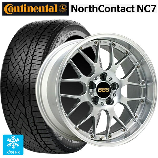 マツダ CX-80(KL5/KL3系)用 235/55R19 105T XL コンチネンタル ノースコンタクトNC7 正規品 BBS RS-GT DS-SLD 新品スタッドレスタイヤホイール 4本セット 344,718円
