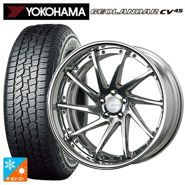 トヨタ アルファード(40系)用 225/55R19 99V ヨコハマ ジオランダー CV 4S G061 正規品 ワーク グノーシス CVS PP2 新品オールシーズンタイヤホイール 4本セット｜タイヤホイール専門店コニシタイヤ