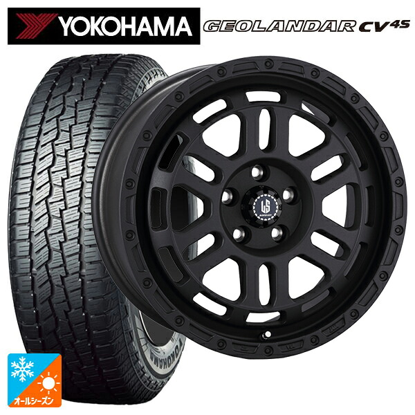トヨタ アルファード(30系)用 225/60R17 99V ヨコハマ ジオランダー CV 4S G061 正規品 阿部商会 ラ・ストラーダ ディスカバー WB 新品オールシーズンタイヤホイール 4本セット|タイヤホイール専門店コニシタイヤ