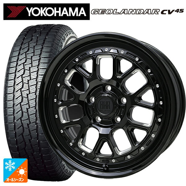 215/65R16 98H ヨコハマ ジオランダー CV 4S G061 正規品 ホットスタッフ バークレイハードロック ヒューロン GB/M 16-7J 国産車用 オールシーズンタイヤホイール4本セット|タイヤホイール専門店コニシタイヤ