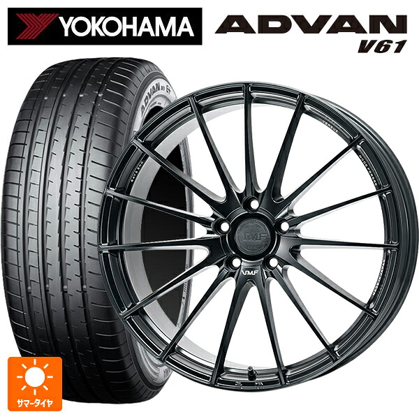 255/45R20 105W XL ヨコハマ アドバン V61 正規品 レイズ VMF L-01 SG 20-8.5J 国産車用 サマータイヤホイール4本セット|タイヤホイール専門店コニシタイヤ
