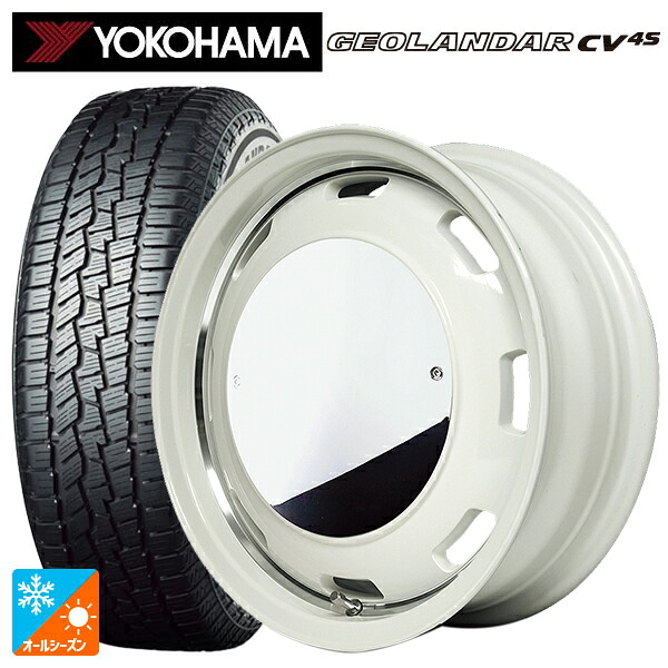 215/65R16 98H ヨコハマ ジオランダー CV 4S G061 正規品 エムアイディー ガルシア シスコムーン WH 16-5.5J 国産車用 オールシーズンタイヤホイール4本セット