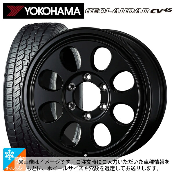 215/65R16 98H ヨコハマ ジオランダー CV 4S G061 正規品 ウェッズ ジムライン タイプ2 # MBK 16-6J 国産車用 オールシーズンタイヤホイール4本セット