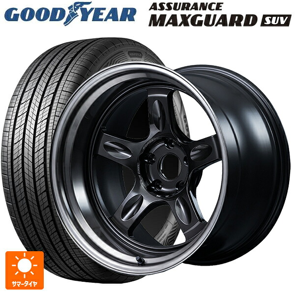 235/60R18 107W XL グッドイヤー アシュアランス マックスガード SUV レイズ ボルクレーシング 21C スペック-PW PW 18-9J 国産車用 サマータイヤホイール4本セット｜タイヤホイール専門店コニシタイヤ