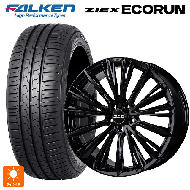 スバル フォレスター(SL系)用 225/55R18 98V ファルケン ジークス ZE310R エコラン レイズ ベルサス クラフトコレクション ヴォウジェ リミテッド GX 新品サマータイヤホイール 4本セット
