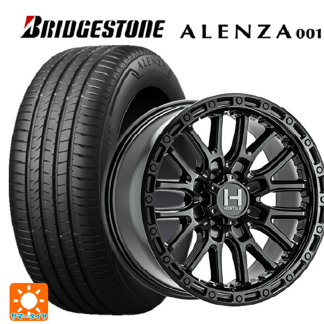 215/60R17 96H ブリヂストン アレンザ001 正規品 トライスターインターナショナル H135 リッジクレスト アスファルト 17-8J 国産車用 サマータイヤホイール4本セット