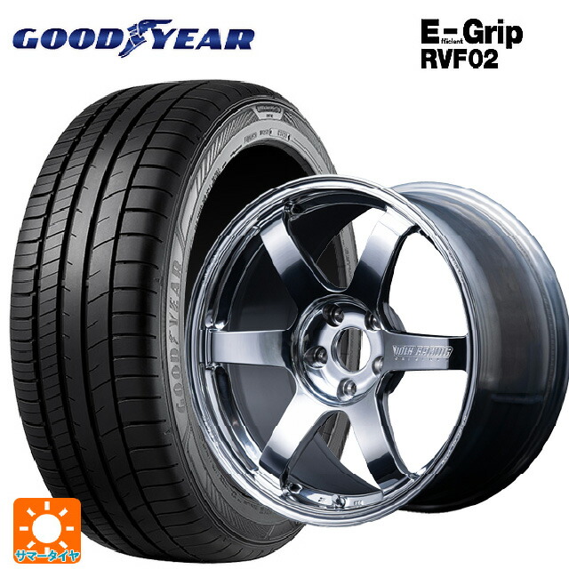 トヨタ アルファード(30系)用 245/40R20 99W XL グッドイヤー エフィシェントグリップ RVF02 レイズ ボルクレーシング TE37サーガ Sプラス A.S.T. CB 新品サマータイヤホイール 4本セット