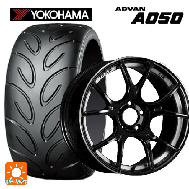 225/45R17 91V ヨコハマ アドバン A050 正規品 タナベ SSR GT X02 グロスブラック 17-7J 国産車用 サマータイヤホイール4本セット