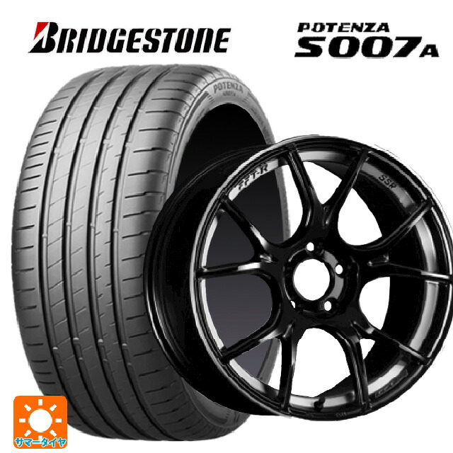205/45R17 88Y XL ブリヂストン ポテンザ S007A 正規品 タナベ SSR GT X02 グロスブラック 17-7J 国産車用 サマータイヤホイール4本セット|タイヤホイール専門店コニシタイヤ