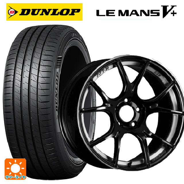 ダイハツ コペン(LA400K)用 165/50R16 75V ダンロップ ルマン5プラス(ルマン5+) タナベ SSR GT X02 グロスブラック 新品サマータイヤホイール 4本セット 93,148円
