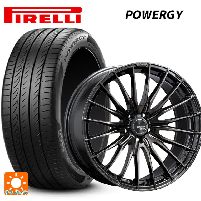 スバル レヴォーグ(VN系)用 225/40R19 93Y XL ピレリ パワジー 正規品 タナベ SSR ブリッカー01F ブラックブロンズ 新品サマータイヤホイール 4本セット 137,965円