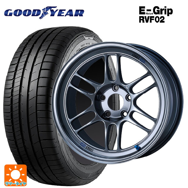 225/45R18 95W XL グッドイヤー エフィシェントグリップ RVF02 エンケイ レーシング RPF1 SBC 18-8.5J 国産車用 サマータイヤホイール4本セット
