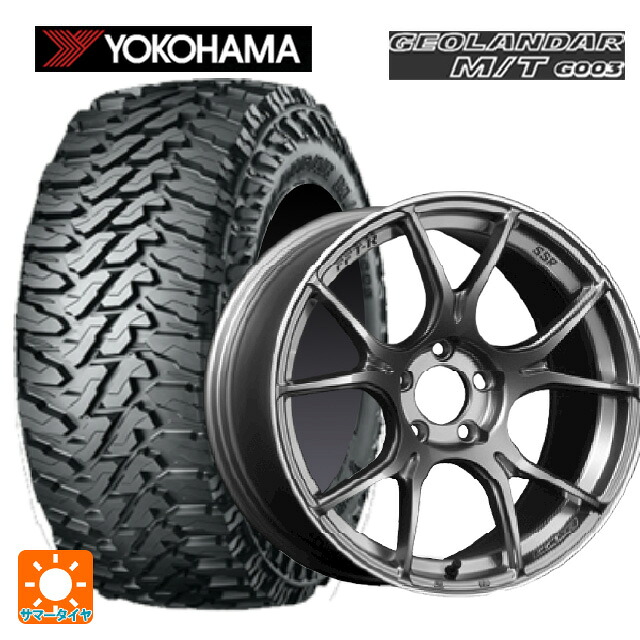 225/65R17 107/103Q ヨコハマ ジオランダー M/T G003 正規品 タナベ SSR GT X02 ダークシルバー 17-7J 国産車用 サマータイヤホイール4本セット|タイヤホイール専門店コニシタイヤ