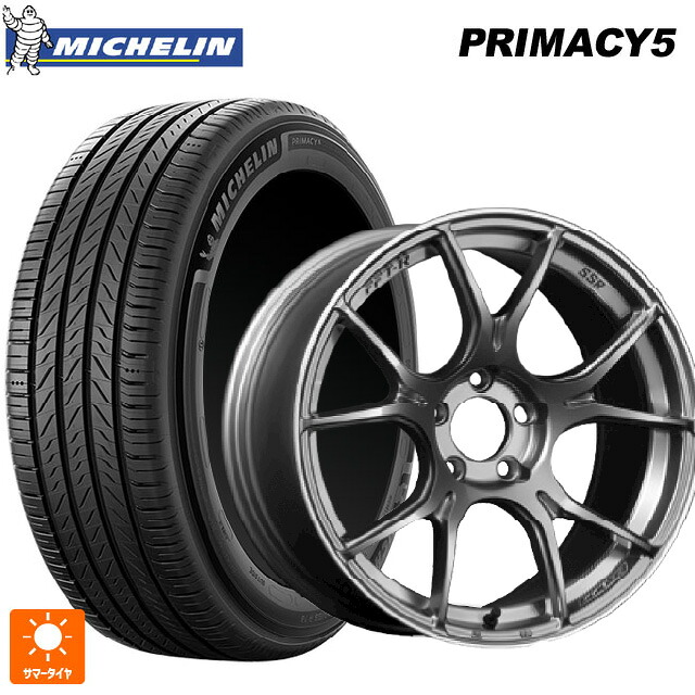 235/45R17 97W XL ミシュラン プライマシー5 正規品 タナベ SSR GT X02 ダークシルバー 17-7J 国産車用 サマータイヤホイール4本セット｜タイヤホイール専門店コニシタイヤ