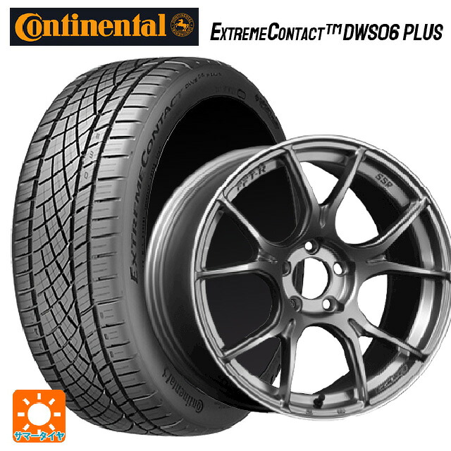 225/55R17 97W コンチネンタル エクストリームコンタクト DWS06プラス 正規品 タナベ SSR GT X02 ダークシルバー 17-7J 国産車用 サマータイヤホイール4本セット|タイヤホイール専門店コニシタイヤ