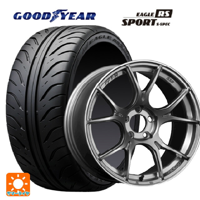225/45R17 90W グッドイヤー イーグル RS スポーツ S-スペック タナベ SSR GT X02 ダークシルバー 17-7J 国産車用 サマータイヤホイール4本セット