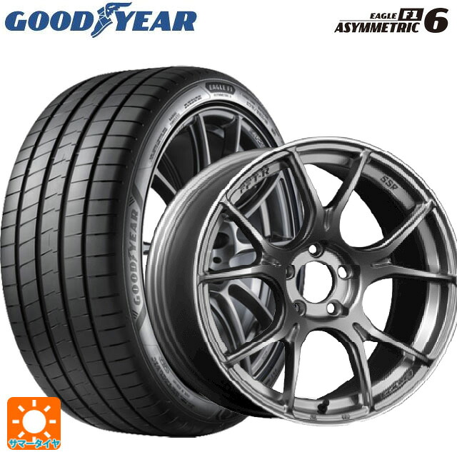 225/55R17 97Y グッドイヤー イーグル F1 アシメトリック6 タナベ SSR GT X02 ダークシルバー 17-7J 国産車用 サマータイヤホイール4本セット|タイヤホイール専門店コニシタイヤ