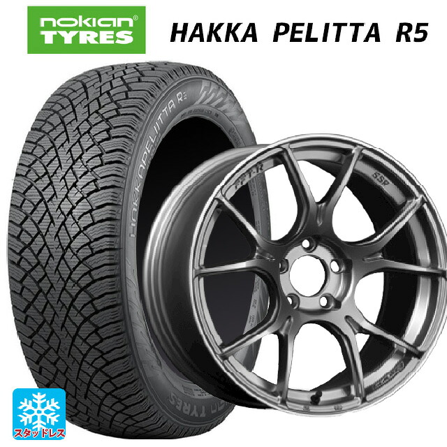 215/45R17 91T XL ノキアン ハッカペリッタR5 タナベ SSR GT X02 ダークシルバー 17-7J 国産車用 スタッドレスタイヤホイール4本セット｜タイヤホイール専門店コニシタイヤ 166,760円