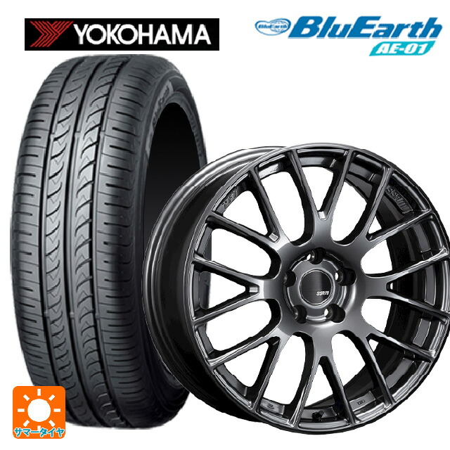 スズキ ハスラー(MR52/92S)用 165/60R15 77H ヨコハマ ブルーアース AE01 タナベ SSR GTV04 METALLIC GRAY 新品サマータイヤホイール 4本セット｜タイヤホイール専門店コニシタイヤ 79,426円