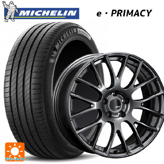 ホンダ ZR-V(RZ4)用 225/55R18 98V ミシュラン 正規品 Eプライマシー タナベ SSR GTV04 METALLIC GRAY 新品サマータイヤホイール 4本セット|タイヤホイール専門店コニシタイヤ