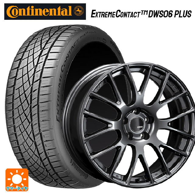 スバル WRX S4(VBH)用 255/40R18 99Y XL コンチネンタル エクストリームコンタクト DWS06プラス 正規品 タナベ SSR GTV04 METALLIC GRAY 新品サマータイヤホイール 4本セット|タイヤホイール専門店コニシタイヤ